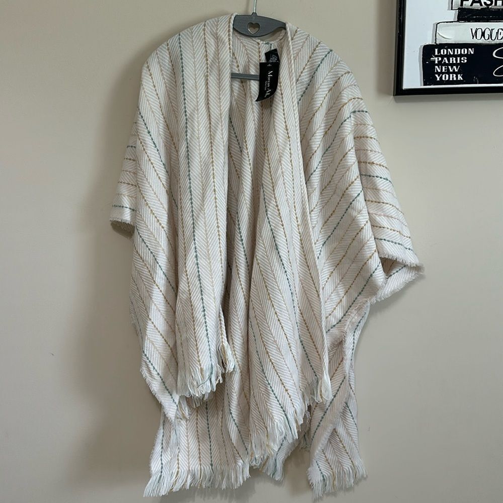 NWT Marcus Adler Poncho Sweater